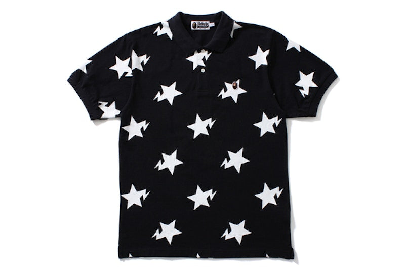 BAPE Sta Polo Black