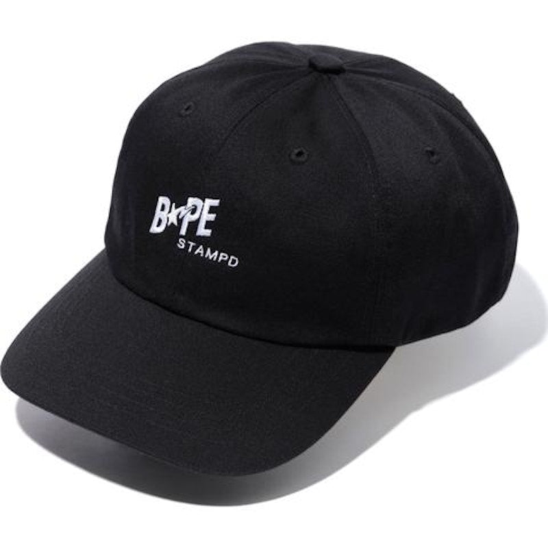 BAPE Stampd Panel Cap Cap Black