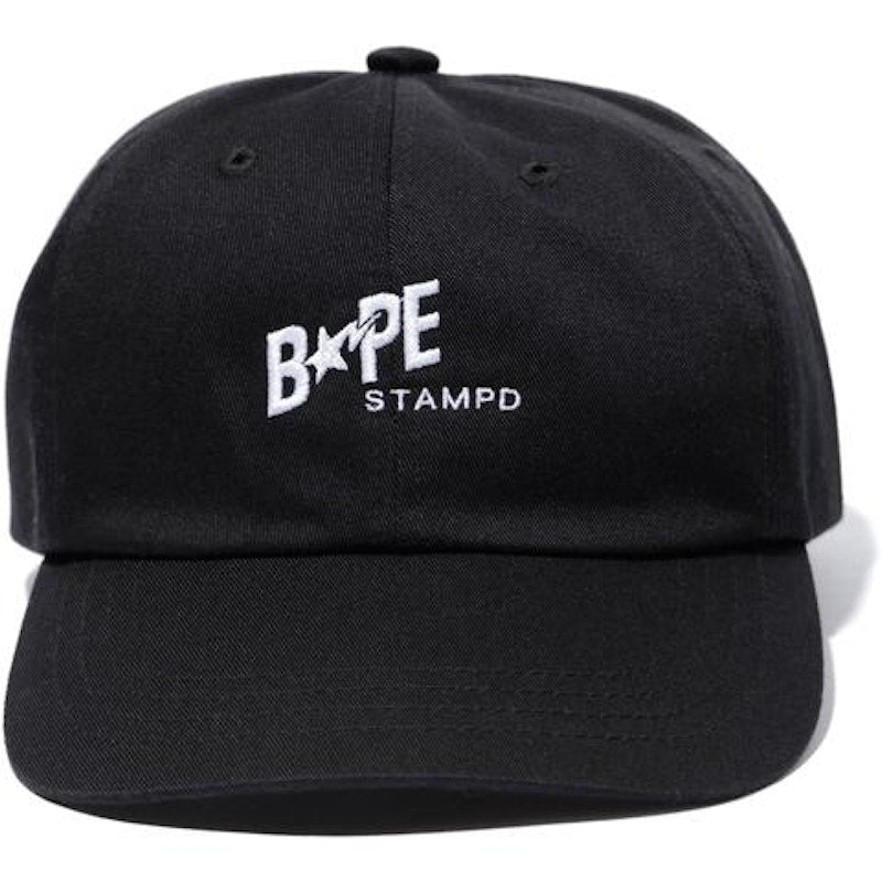 BAPE Stampd Panel Cap Cap Black