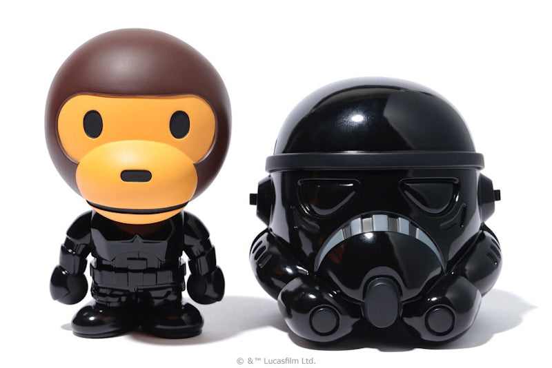 BAPE Star Wars x Baby Milo VCD Stormtrooper Black