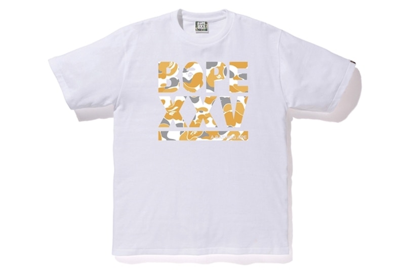 BAPE Store Fukuoka XXV Tee White