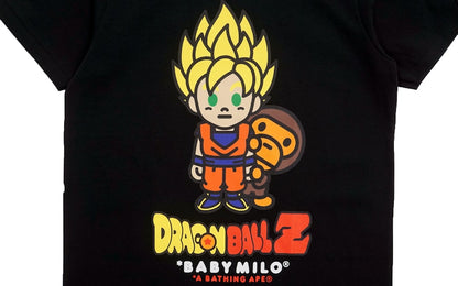 BAPE Dragon Ball Z Super Saiyan Goku Baby Milo Tee (Ladies) Black