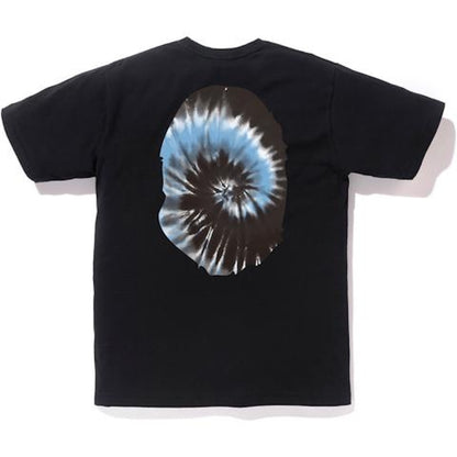BAPE Tie Dye Big Ape Head Tee Black/Blue