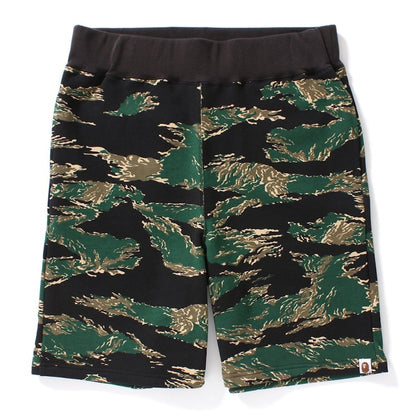 BAPE Tiger Camo Sweat Shorts Shorts Green