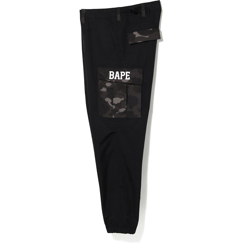 BAPE Tiger Shark 6 Pocket Jogger Pants Black