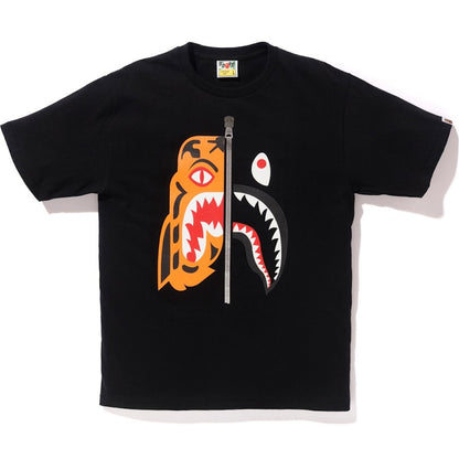 BAPE Tiger Shark Funthera Militia Tee Black