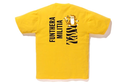 BAPE Tiger Tee Yellow