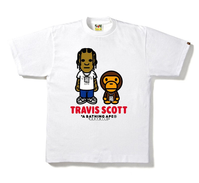 BAPE X ComplexCon Travis Scott Milo ComplexCon Exclusive Tee White