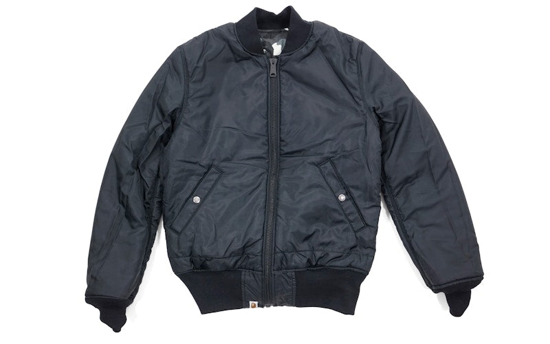 BAPE Ultimate City Camo MA1 Bomber Jacket Black/Glow