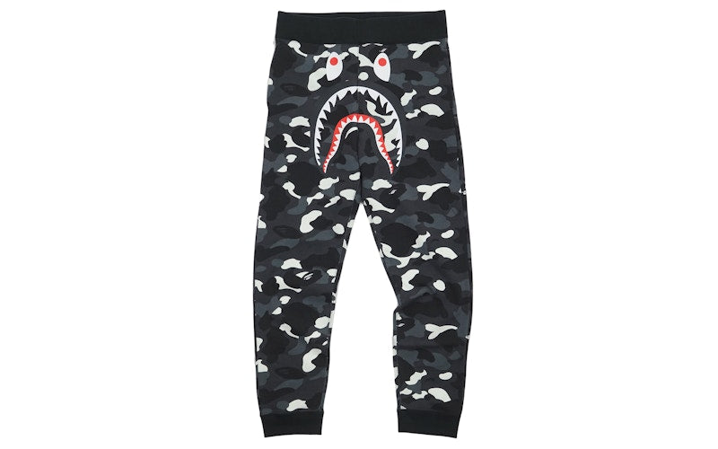 BAPE Ultimate City Camo Shark Sweatpants Black/Glow