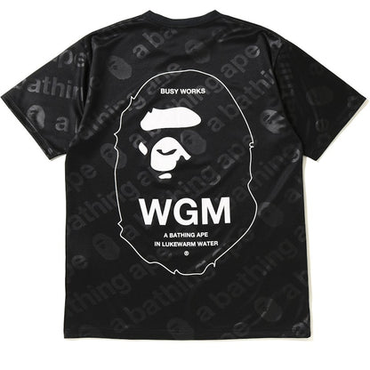 BAPE WGM Jersey Tee Black