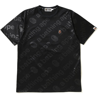 BAPE WGM Jersey Tee Black