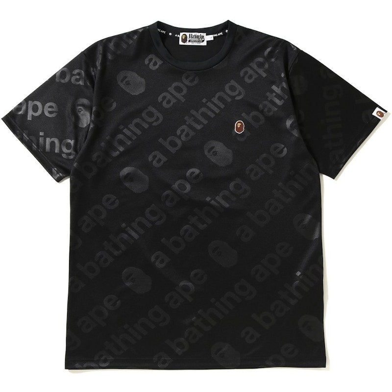 BAPE WGM Jersey Tee Black