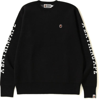 BAPE Wide Knit Black