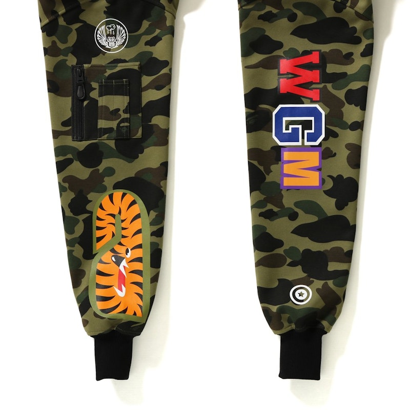 BAPE Windstopper 1st Camo Shark Sweat Ma-1 Ma-1 Green