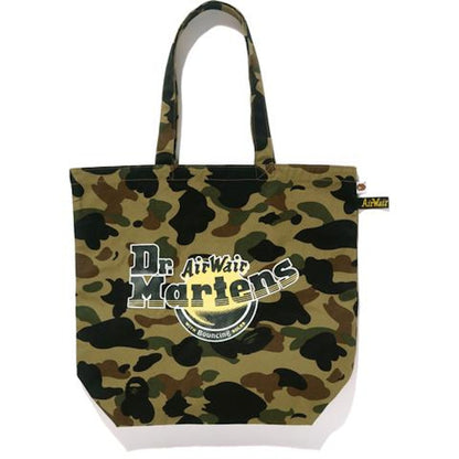 BAPE X DR.MARTENS 1st Camo Tote Bag Green