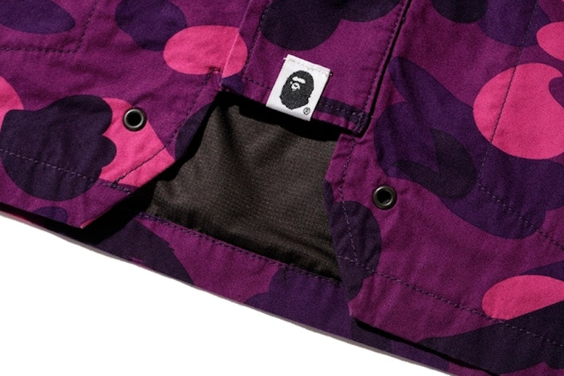 BAPE X Undefeated Color Camo M-65 Purple/Camo