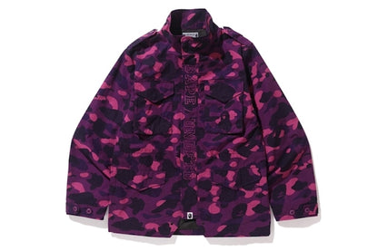 BAPE X Undefeated Color Camo M-65 Purple/Camo
