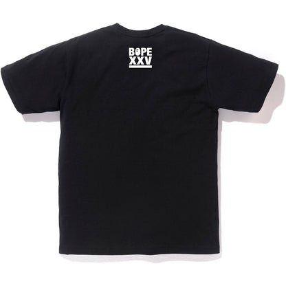 BAPE XXV Ape Head Tee Black