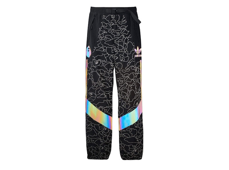 BAPE x Adidas Slopetrotter Pants Black