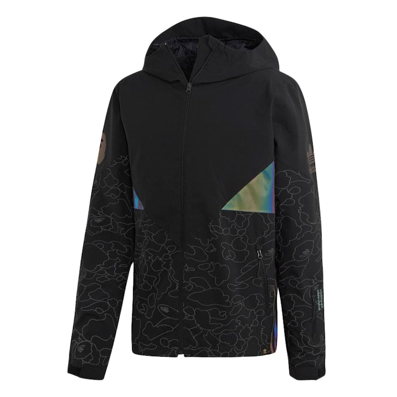 BAPE x Adidas Snow Jacket Black