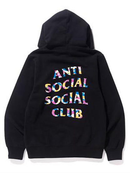 BAPE x Anti Social Social Club LA Exclusive City Camo Pullover Hoodie (FW19) Black/Multi