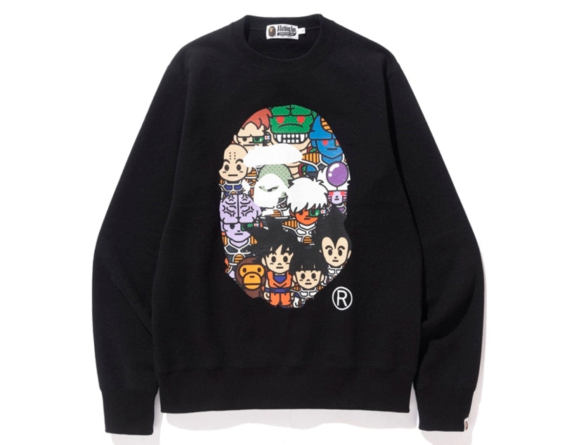 BAPE x Dragon Ball Z Crewneck Black