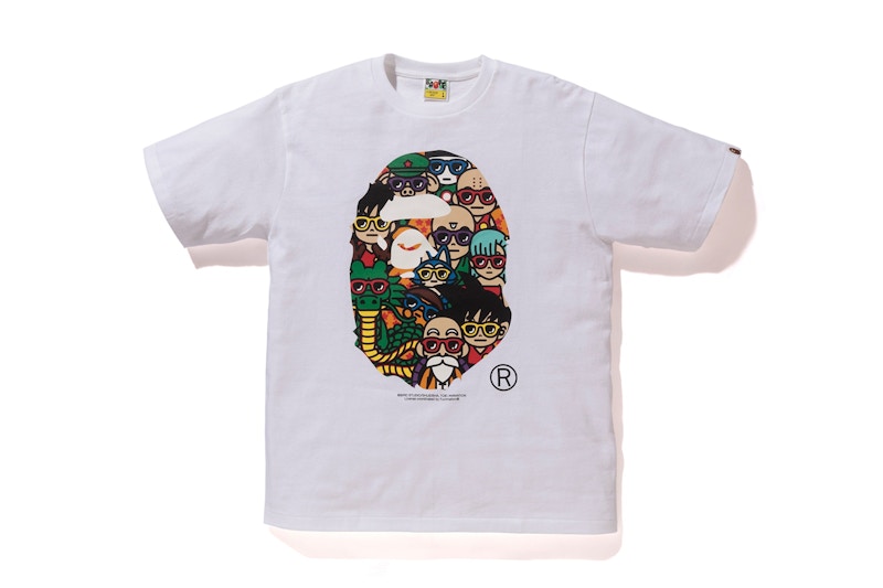 BAPE x Dragon Ball Z LA Exclusive Ape Head T-shirt White