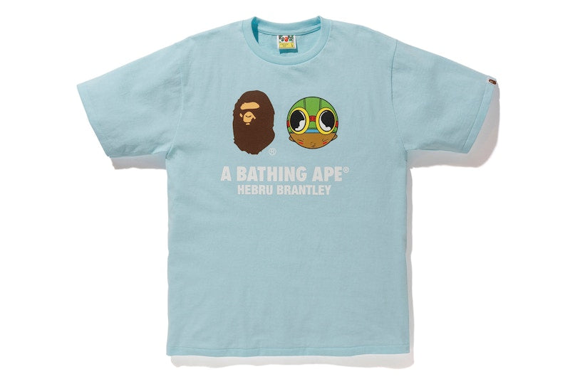 BAPE x Hebru Brantley 4 Tee Light Blue