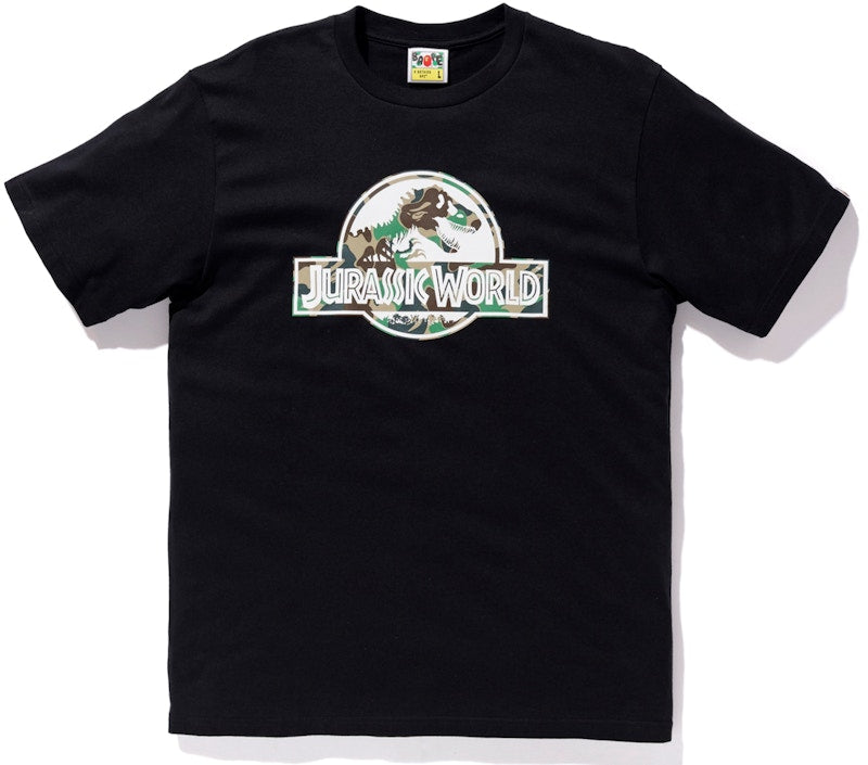 BAPE x Jurassic World Logo Tee Black