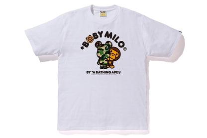 BAPE x Medicom ABC Bear Milo Tee White/Green