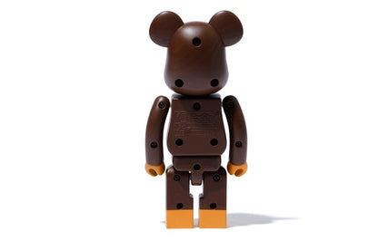 Bearbrick x Medicom Baby Milo Superalloy Chogokin 200% Bearbrick Brown