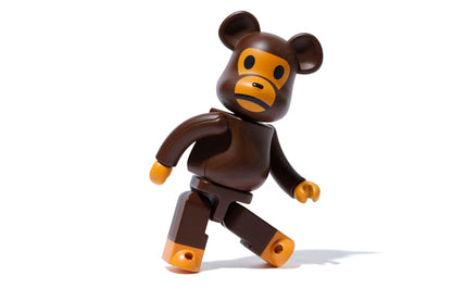Bearbrick x Medicom Baby Milo Superalloy Chogokin 200% Bearbrick Brown
