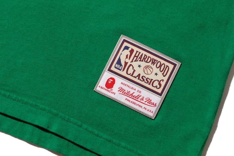 BAPE x Mitchell & Ness Celtics Tee Green