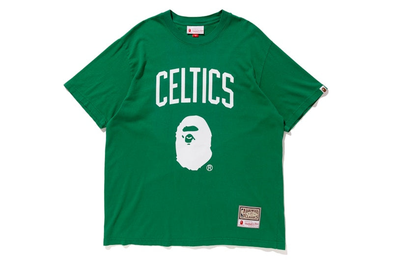 BAPE x Mitchell & Ness Celtics Tee Green