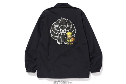 BAPE x Naruto Coach Jacket Black