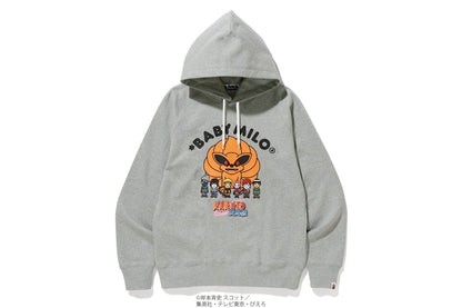BAPE x Naruto Pullover Hoodie Grey