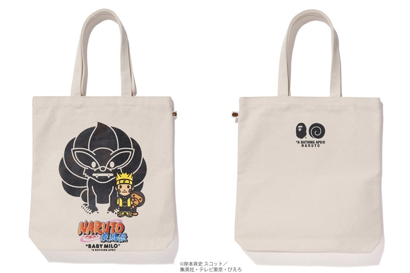 BAPE x Naruto Tote Bag #1 White