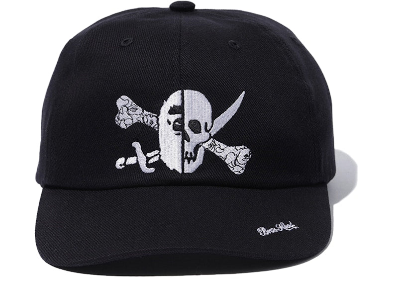 BAPE x Neighborhood Ape & Skull Cap Black