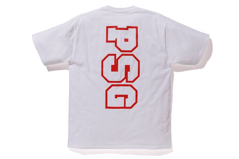 BAPE x PSG Shark Tee White