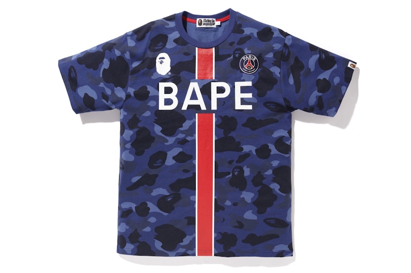 BAPE x PSG Tee Navy