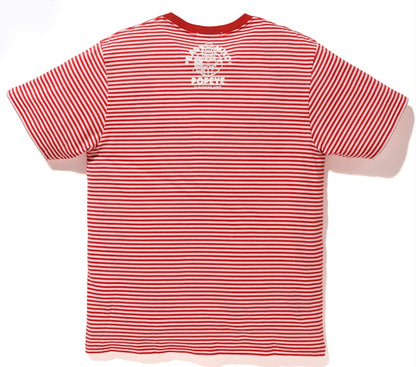BAPE x Popeye Hoop Tee Red
