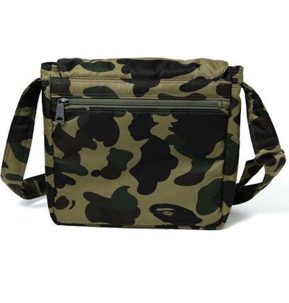 BAPE x Porter 1st Camo Shoulder Bag Green