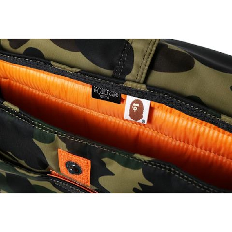 BAPE x Porter 1st Camo Shoulder Bag Green