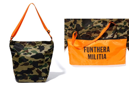 BAPE x Porter 1st Camo Tiger Snowboard Jacket Green