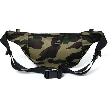 BAPE x Porter 1st Camo Waist Bag (SS18) Green