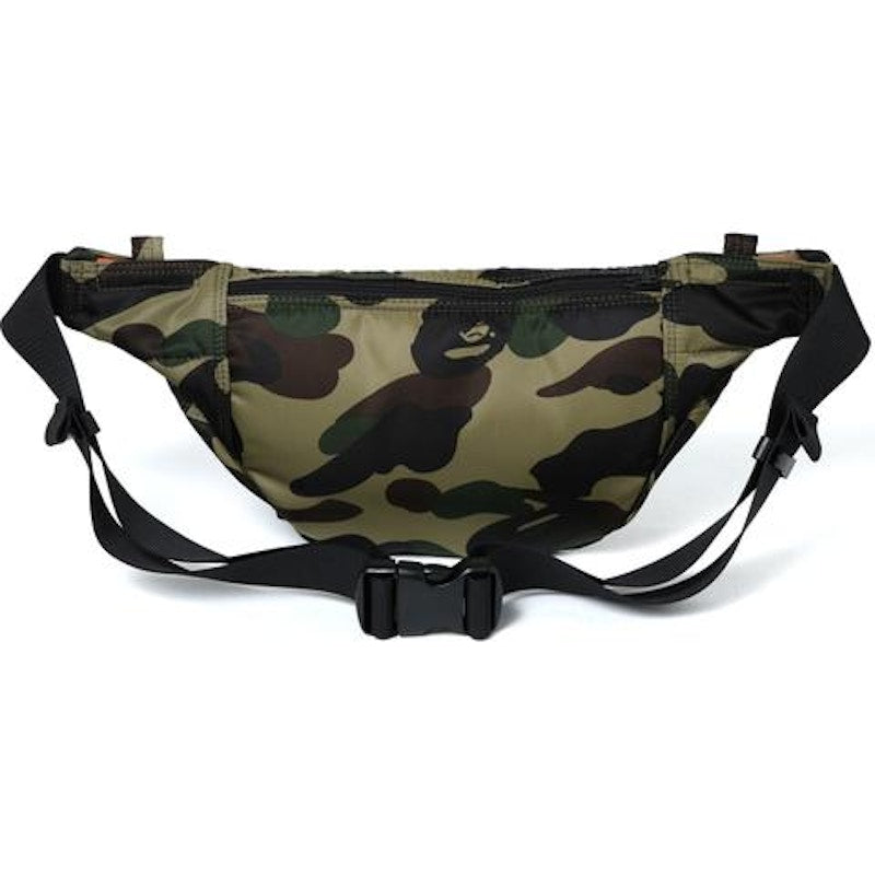 BAPE x Porter 1st Camo Waist Bag (SS18) Green