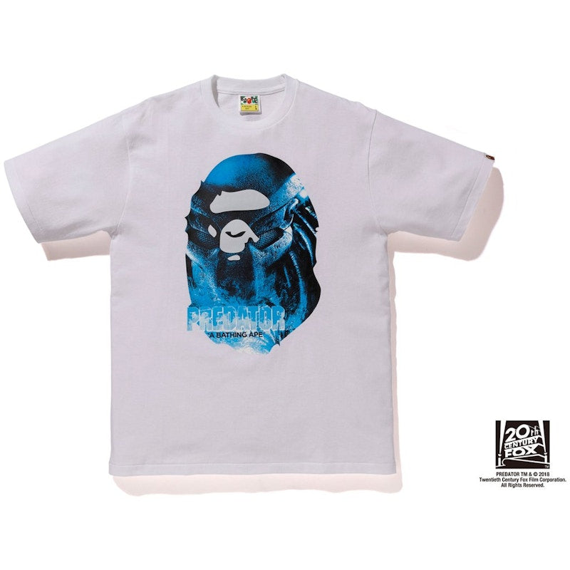 BAPE x Predator Ape Head Tee White