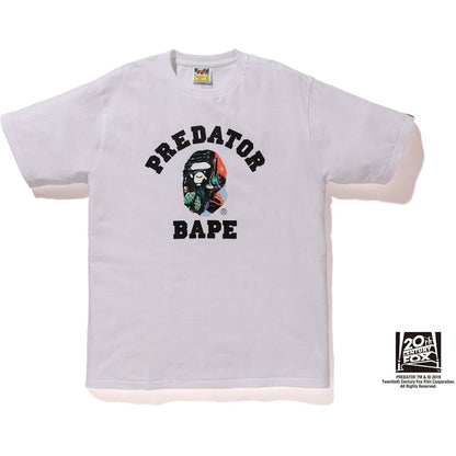 BAPE x Predator College Tee White