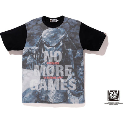 BAPE x Predator Solid Camo Tee Black